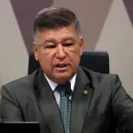 O senador e presidente da CPMI do INSS, Carlos Viana: resposta a Flávio Dino | Foto: José Cruz/Agência Brasil