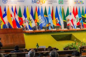 Lula da Silva discursa durante conferência regional para a América Latina | Foto: Divulgação/Gov.br