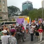 Grupo bloqueou parte da Avenida Paulista, em protesto contra o governador paulista, Tarcísio de Freitas