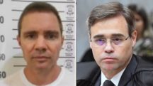 O banqueiro preso Daniel Vorcaro e o ministro do STF André Mendonça | Foto: Montagem/Reprodução/Redes sociais