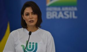 A ex-primeira-dama Michelle Bolsonaro | Foto: Marcello Casal Jr/Agência Brasil