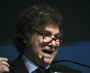 O presidente da Argentina, Javier Milei | Foto: Reprodução/X