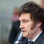 O presidente da Argentina, Javier Milei: apoio contra o terrorismo | Foto: Reprodução/X