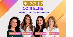 O Oeste Com Elas é transmitido de segunda a sexta-feira, das 10h às 12h | Foto: Divulgação/Oeste