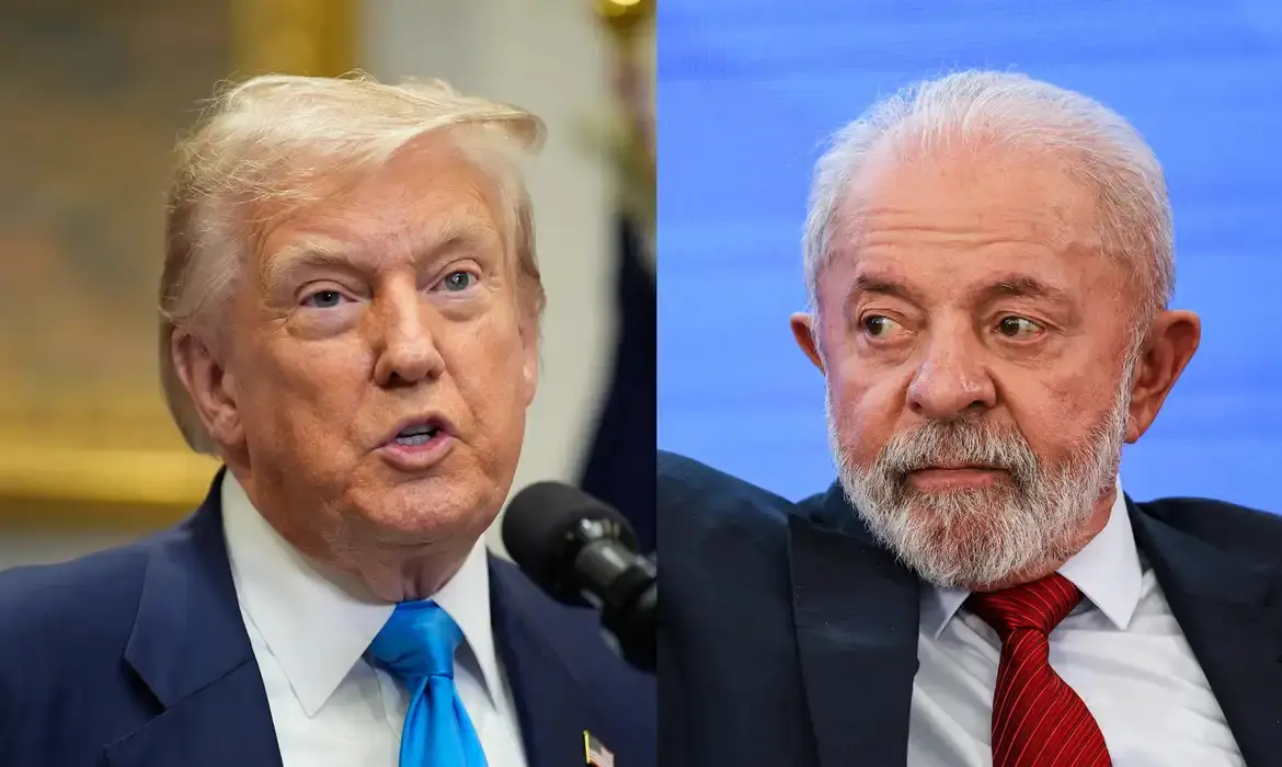 Donald Trump e Lula da Silva: encontro indefinido | Foto: Montagem sobre reprodução/Redes sociais EUA