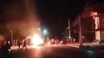 Protestos em frente à sede do Partido Comunista, em Cuba