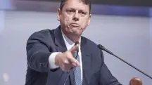 O governador de São Paulo, Tarcísio de Freitas: "Tem bom trabalho, tem trabalho que é ruim" | Foto: Paulo Pinto/Agência Brasil