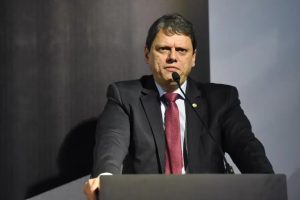 O governador de São Paulo, Tarcísio de Freitas: valores cívicos e senso de pertencimento | Foto: Divulgação/Agência SP