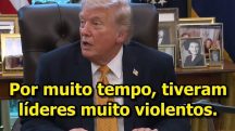 O presidente do Estados Unidos, Donald Trump, fala sobre Cuba a jornalistas na Casa Branca | Foto: Reprodução/X
