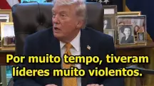 O presidente do Estados Unidos, Donald Trump, fala sobre Cuba a jornalistas na Casa Branca | Foto: Reprodução/X