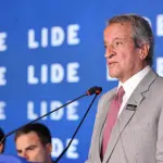 O presidente do Partido Liberal, Valdemar Costa Neto, durante evento em São Paulo | Foto: Divulgação/Lide