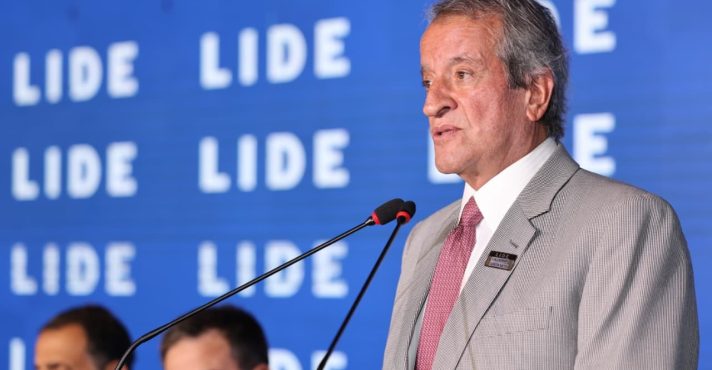 O presidente do Partido Liberal, Valdemar Costa Neto, durante evento em São Paulo | Foto: Divulgação/Lide