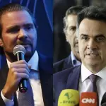 O banqueiro Daniel Vorcaro, que está preso, e o senador Ciro Nogueira (PP/PI) | Foto: Montagem sobre reprodução/redes sociais