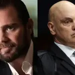 Daniel Vorcaro e Alexandre de Moraes: diálogos entre o banqueiro e o ministro do STF | Foto: Montagem sobre reprodução/X