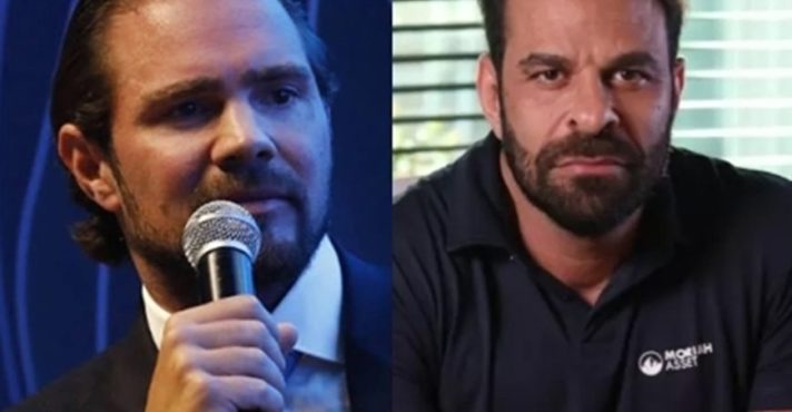 O ex-banqueiro Daniel Vorcaro e seu cunhado, o pastor Fabiano Zettel | Foto: Montagem sobre reprodução/Redes sociais