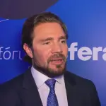 O banqueiro Daniel Vorcaro, que está preso em Guarulhos (SP) | Foto: Divulgação/Esfera Brasil