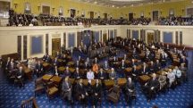 Senado norte-americano: respaldo ao presidente Trump | Foto: Reprodução/X