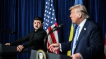 Donald Trump Volodymir Zelensky guerra Ucrânia Oriente Médio