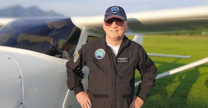 acidente -avião-Reprodução Everaldo Costa no Instagram