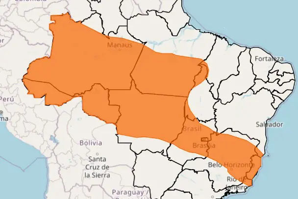 alerta laranja de chuvas intensas - inmet - 15032026