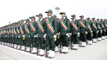 Membros da milícia Basij no Irã | Foto: Reprodução/Usip