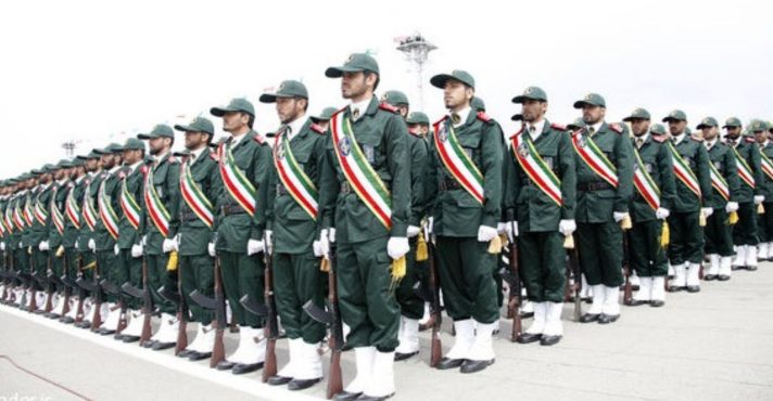 Membros da milícia Basij no Irã | Foto: Reprodução/Usip
