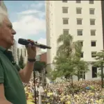Ronaldo Caiado discursa durante evento em São Paulo | Foto: Revista Oeste