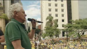 Ronaldo Caiado discursa durante evento em São Paulo | Foto: Revista Oeste