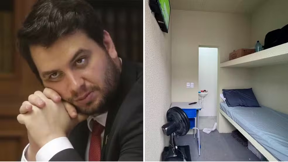 Moraes dá 48 horas para governo do Paraná apresentar imagens da cela de Filipe Martins