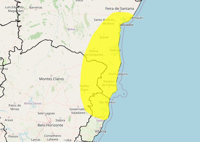 chuvas intensas - ba es mg