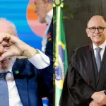 À esquerda, presidente Luiz Inácio Lula da Silva; à direita, ministro do TSE e STJ Antonio Carlos Ferreira