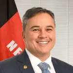 O senador Efraim Filho (União Brasil-PB)