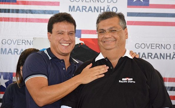 felipe camarão e flávio dino x jornalista luís pablo
