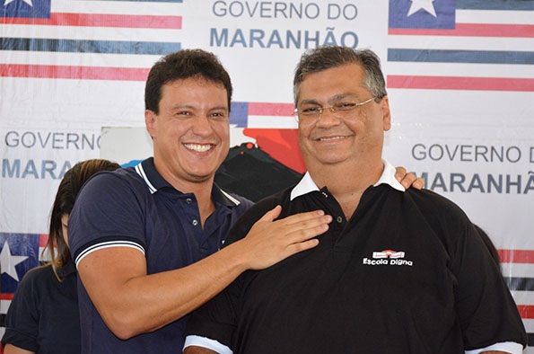 felipe camarão e flávio dino x jornalista luís pablo