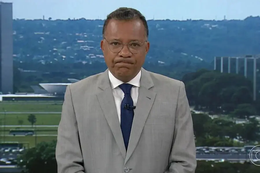 Jornalista Heraldo Pereira | Foto: Reprodução/TV Globo
