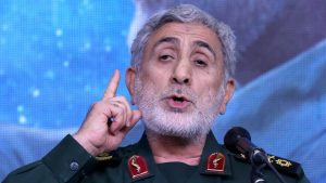 Esmail Qaani, comandante da Força Quds da Guarda Revolucionária Islâmica do Irã (IRGC) | Foto: divulgação