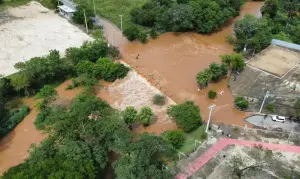 chuva minas gerais barragem emergência