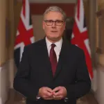Keir Starmer, do Reino Unido, se pronuncia em vídeo | Foto: X/Reprodução