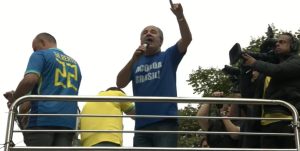 O pastor Silas Malafaia durante discurso no ato Acorda, Brasil deste domingo, 1º | Foto: Reprodução/Redes sociais