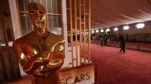 oscar 2026 estatueta e tapete vermelho