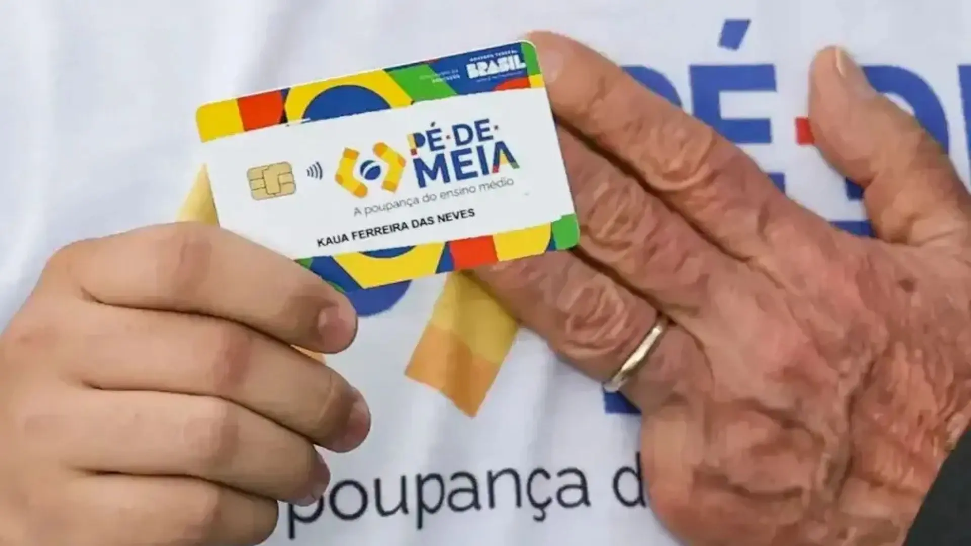 O Pé-de-Meia deposita incentivos financeiros a alunos do ensino médio | Foto: Marcelo Camargo/Agência Brasil
