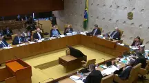 Plenário do STF durante votação da prorrogação do CPMI do INSS - 26/03/2026 | Foto: Reprodução/YouTube