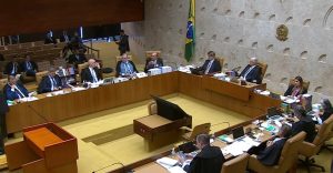 Plenário do STF durante votação da prorrogação do CPMI do INSS - 26/03/2026 | Foto: Reprodução/YouTube