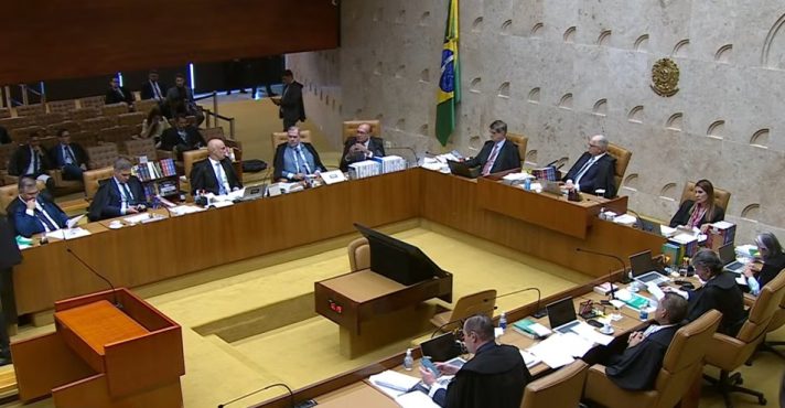 Plenário do STF durante votação da prorrogação do CPMI do INSS - 26/03/2026 | Foto: Reprodução/YouTube