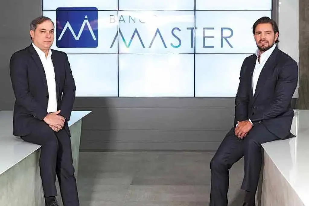 Augusto Lima e Daniel Vorcaro | Foto: Divulgação/Master