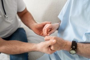 Paciente com a Doença de Parkinson