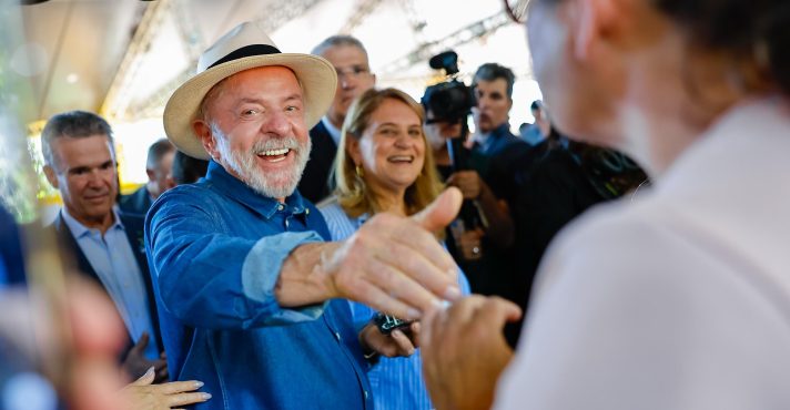 A Lula fez a declaração durante evento da Feira Brasil na Mesa em Planaltina (DF) | Foto: Ricardo Stuckert/PR
