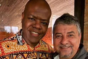 Silvio Almeida e Washington Quaquá