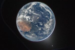 Artemis 2, primeiras fotos da Terra