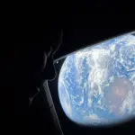 Astronautas da Artemis II observam a Terra | Foto: Divulgação/Nasa